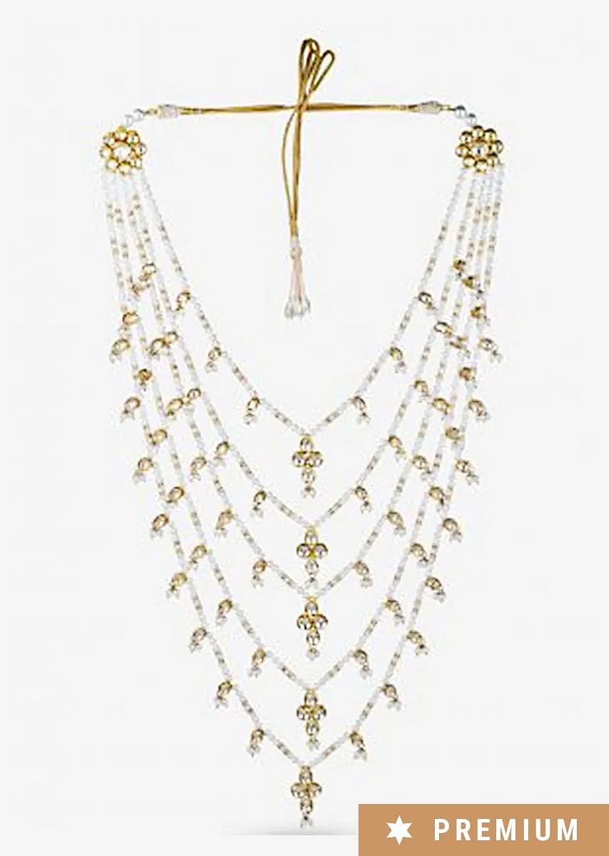 Gold plated layered necklace store