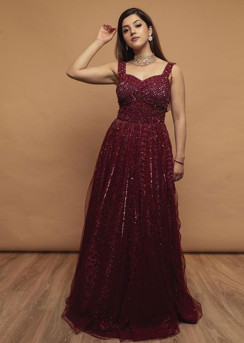 Cut out embellished gown clearance