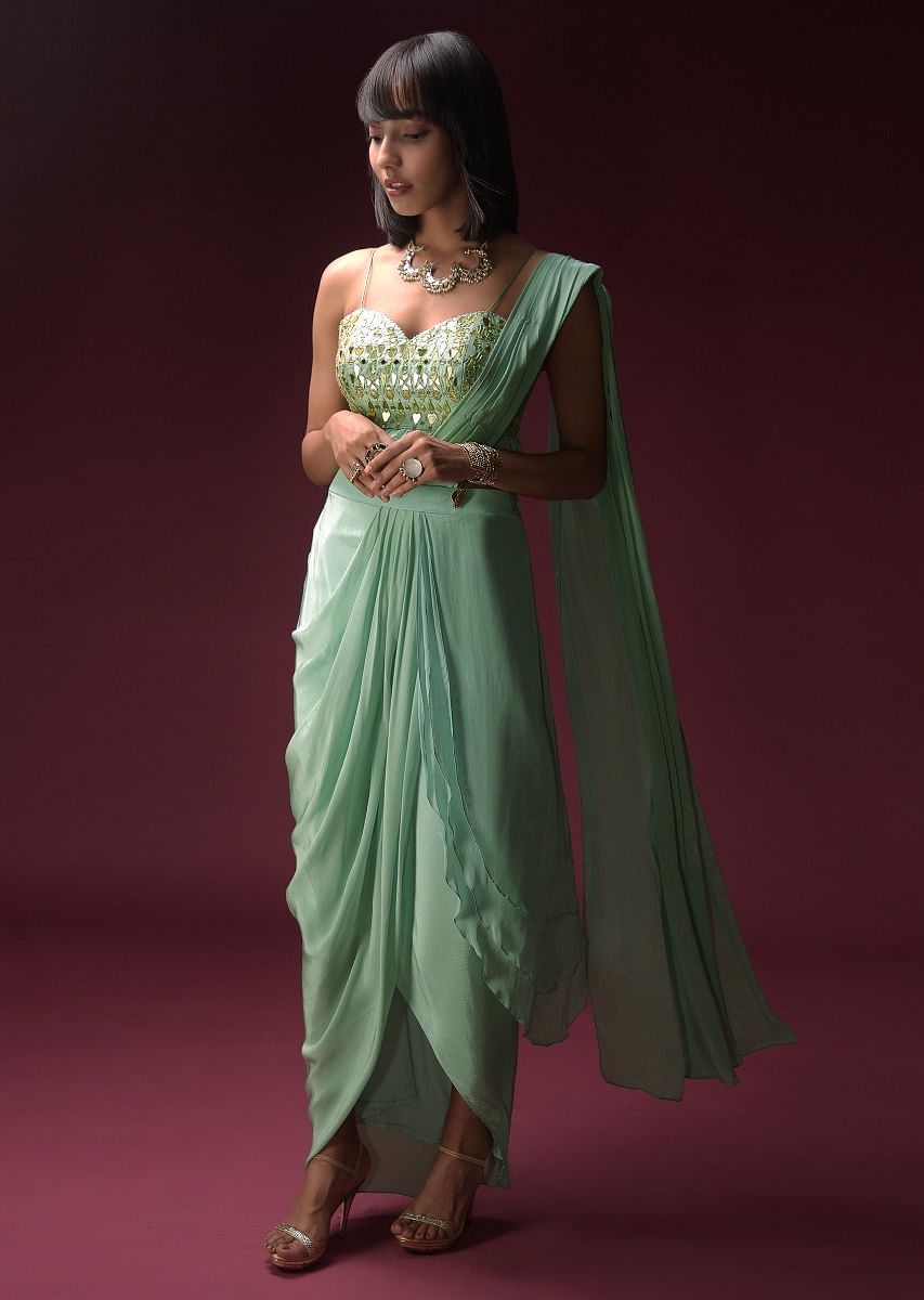 Dhoti saree dress online new arrivals