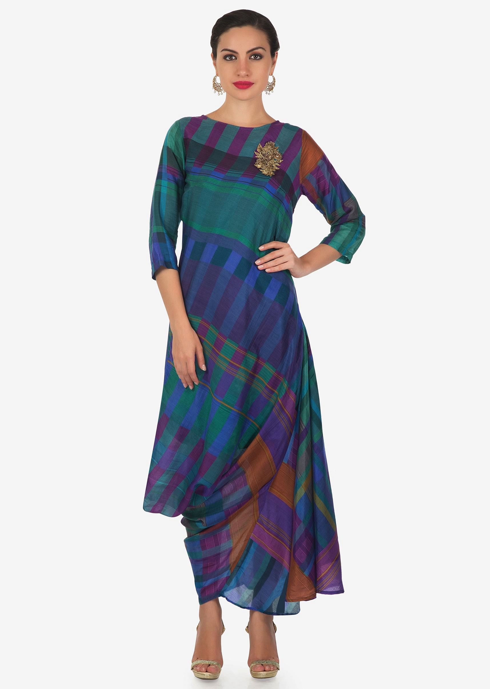 Cowl drape kurtis discount