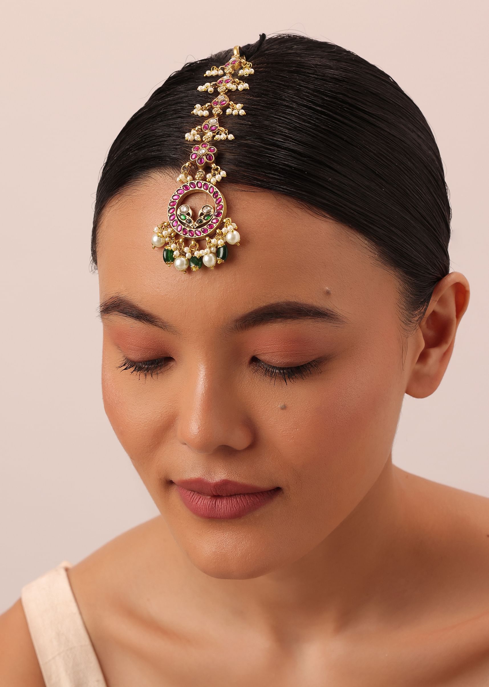 Multicolor maang tikka online