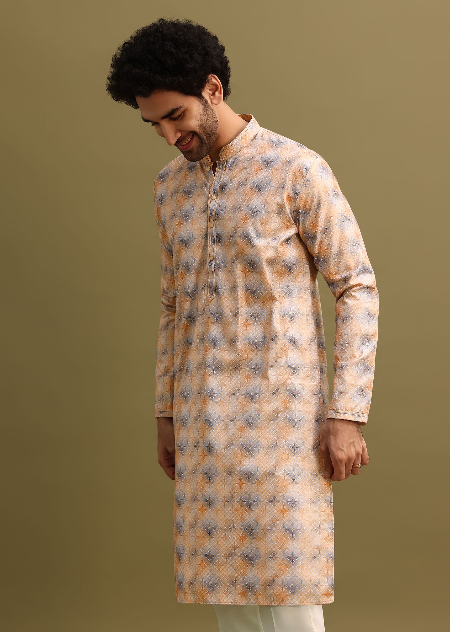 W kaleido kurta top