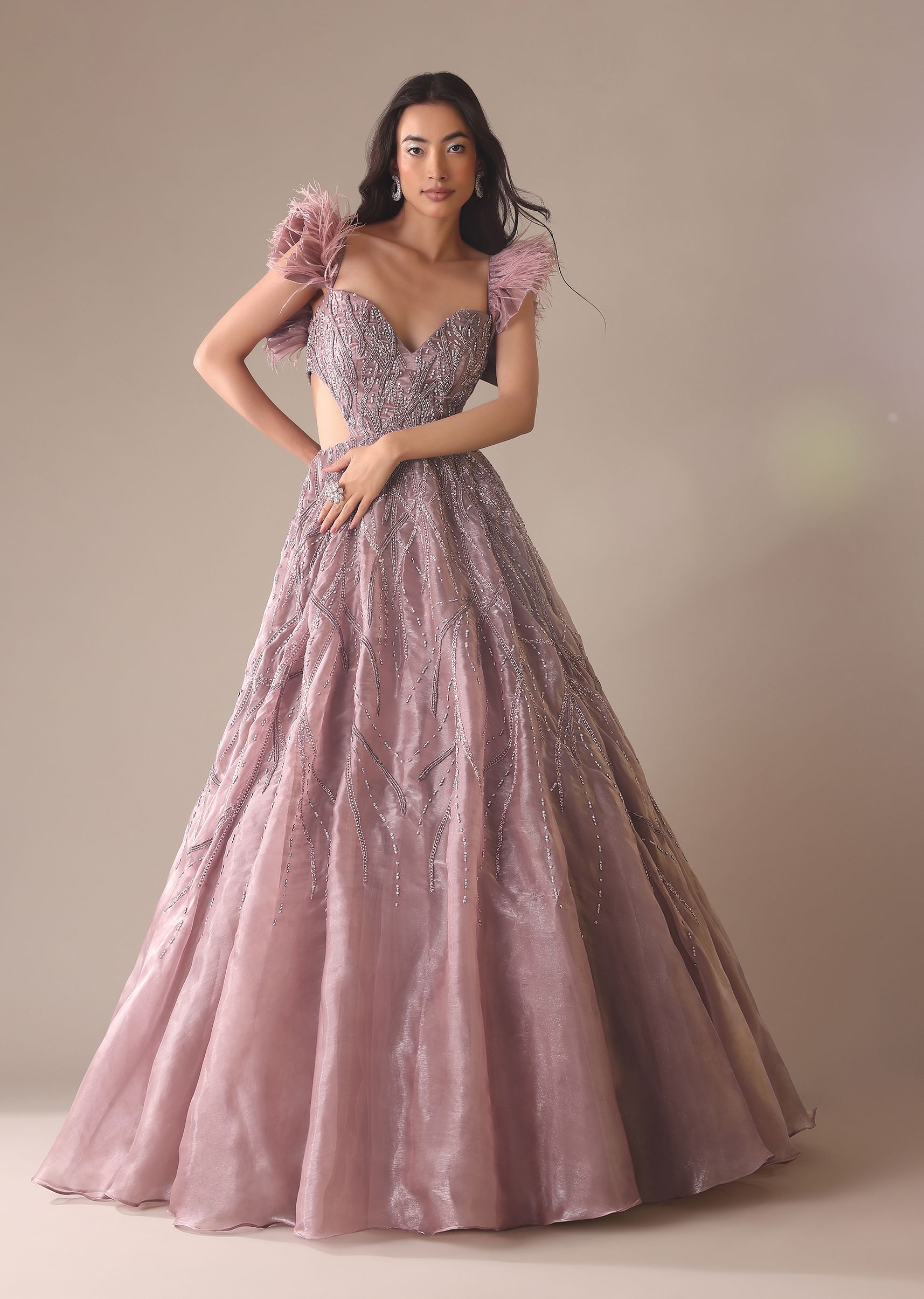 Heavy gown for bride shop
