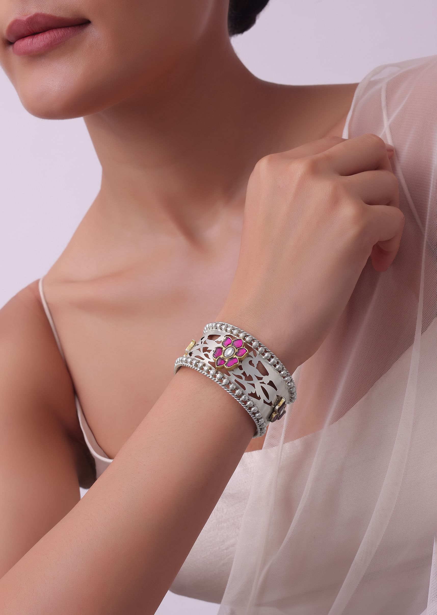 Oxidised kada on sale