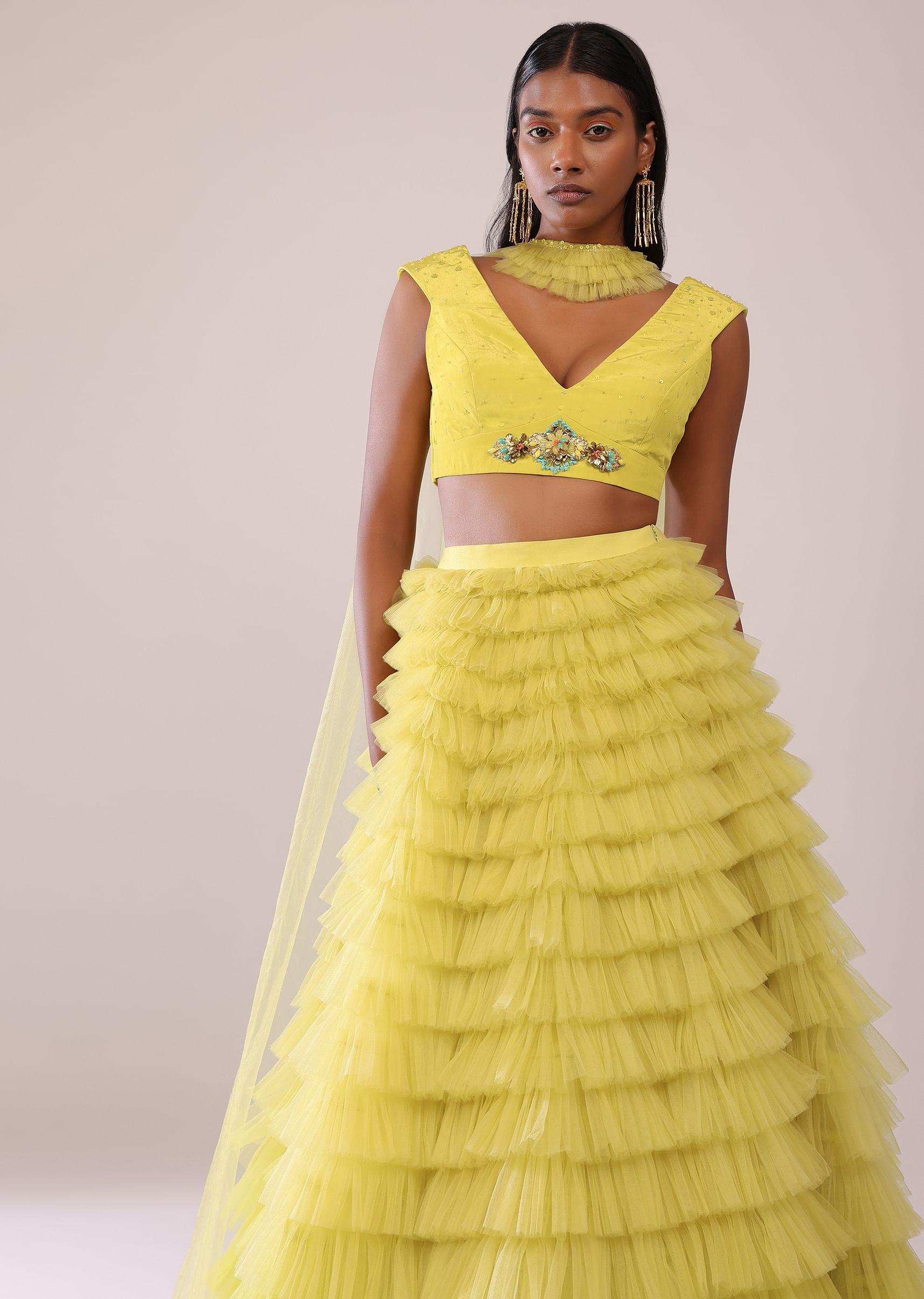 Choker with lehenga online
