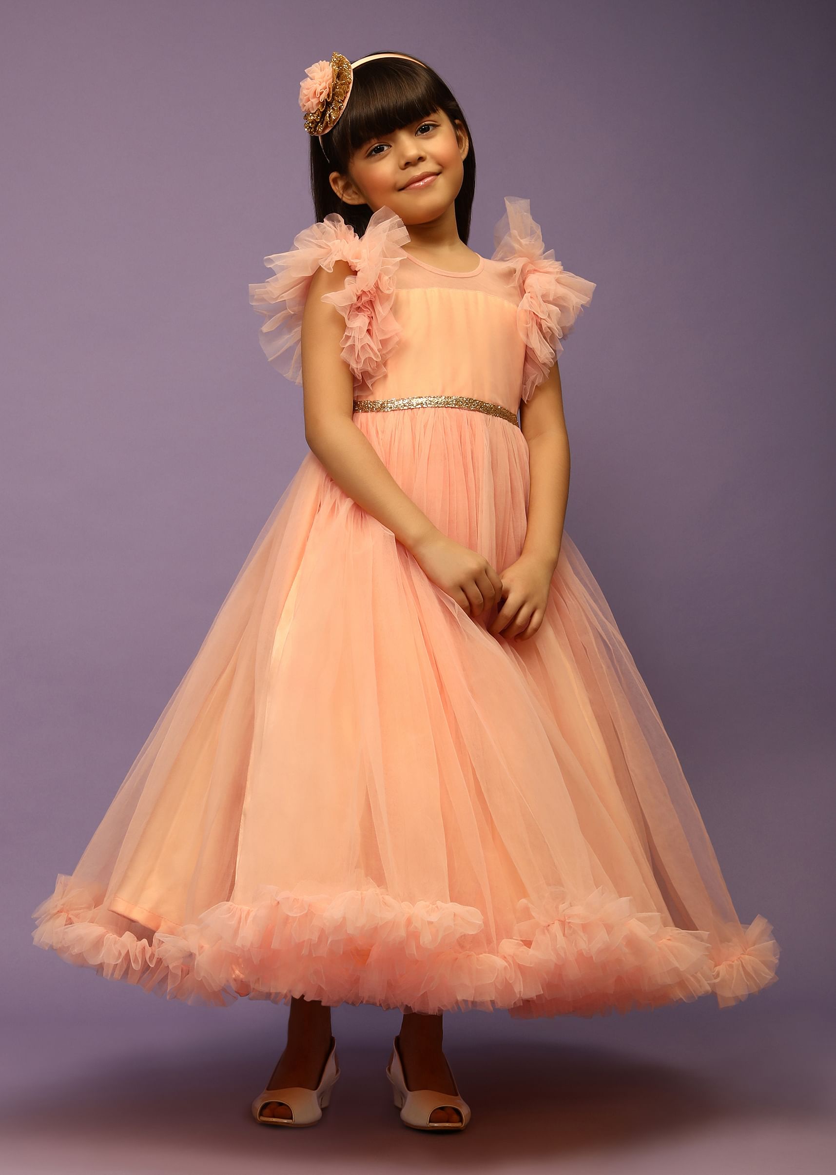 Net frill frock sale