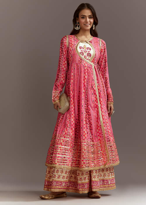 pink-floral-printed-cotton-angrakha-style-jacket-kurta-set-sg313754-1.jpg