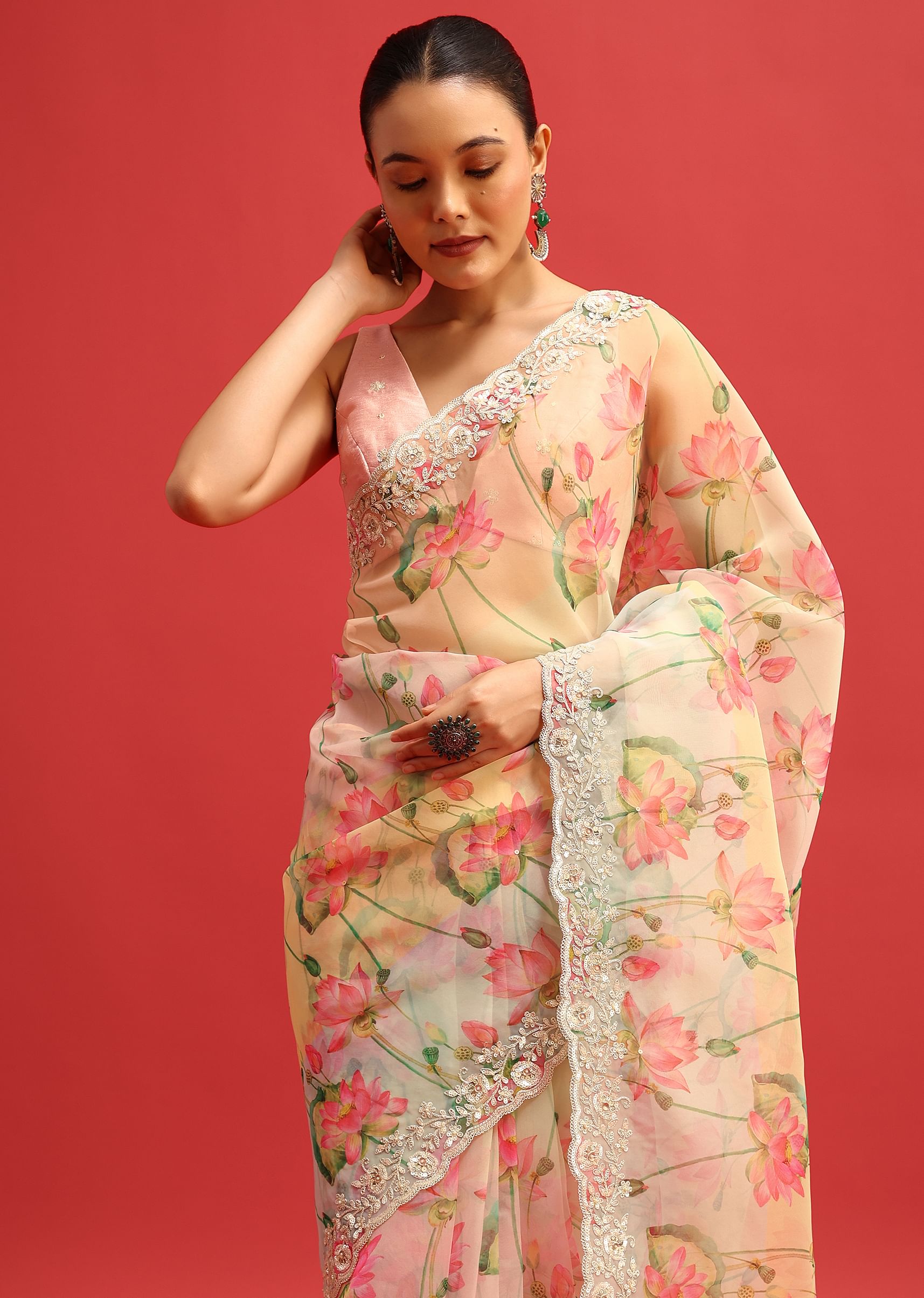 Buy organza saree hotsell