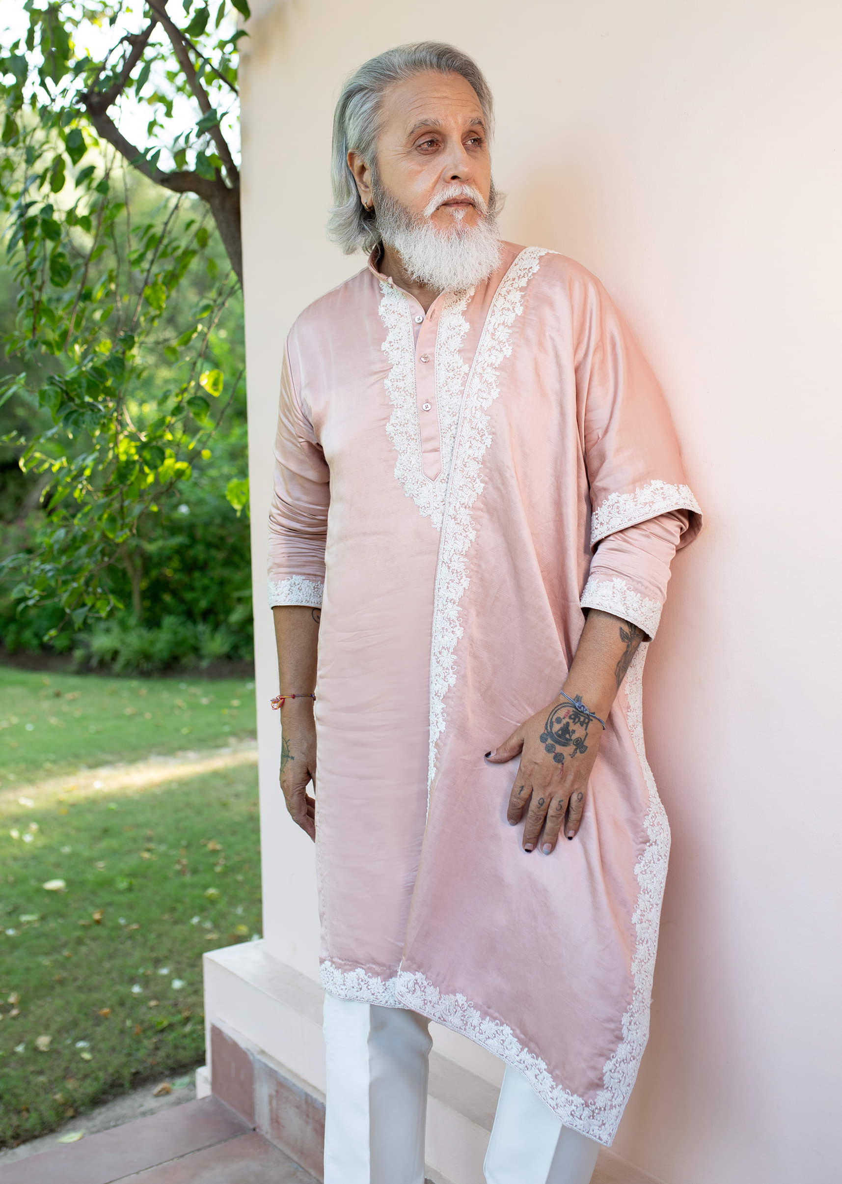 W embroidered kurta discount