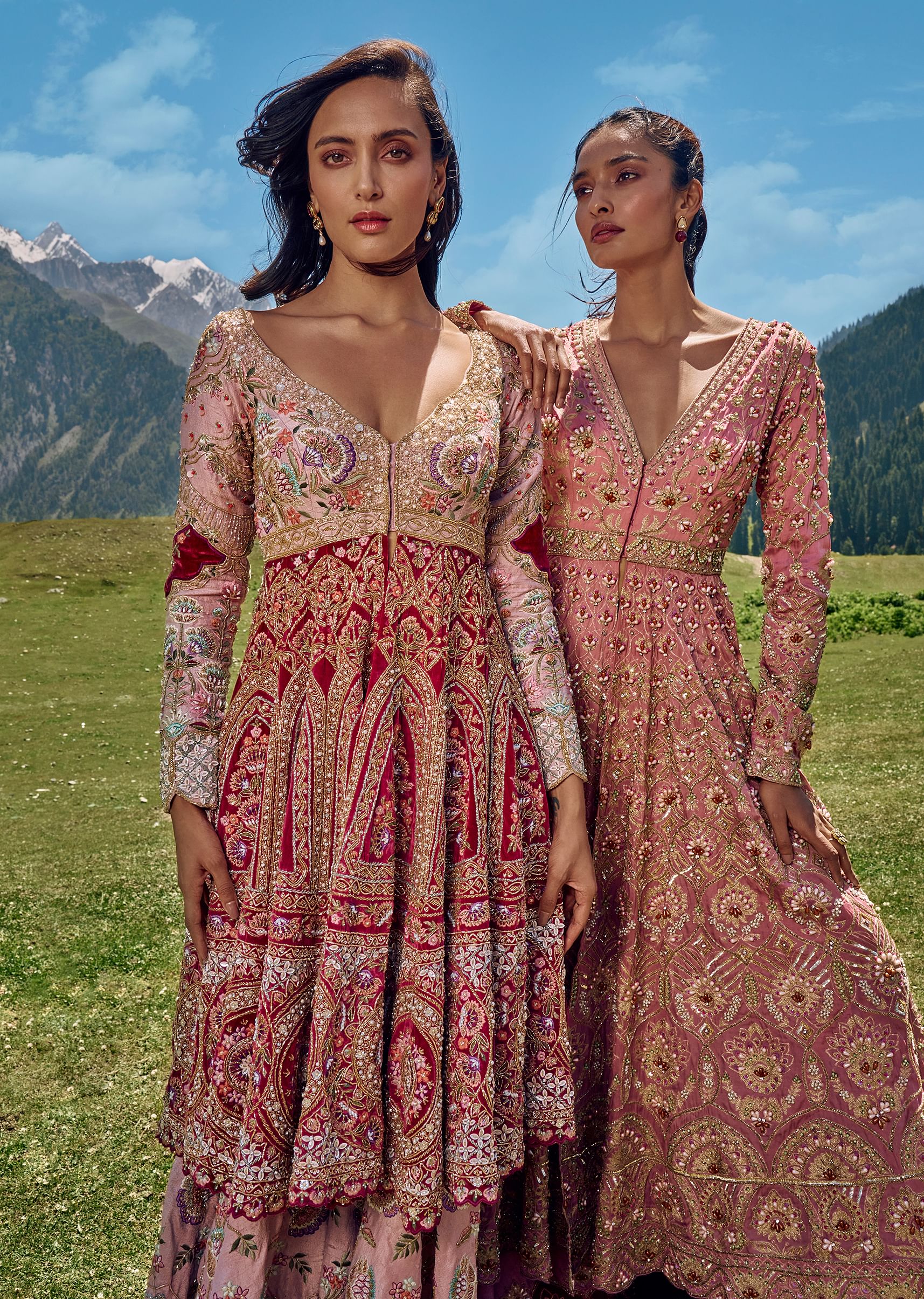 Sharara suit dress top
