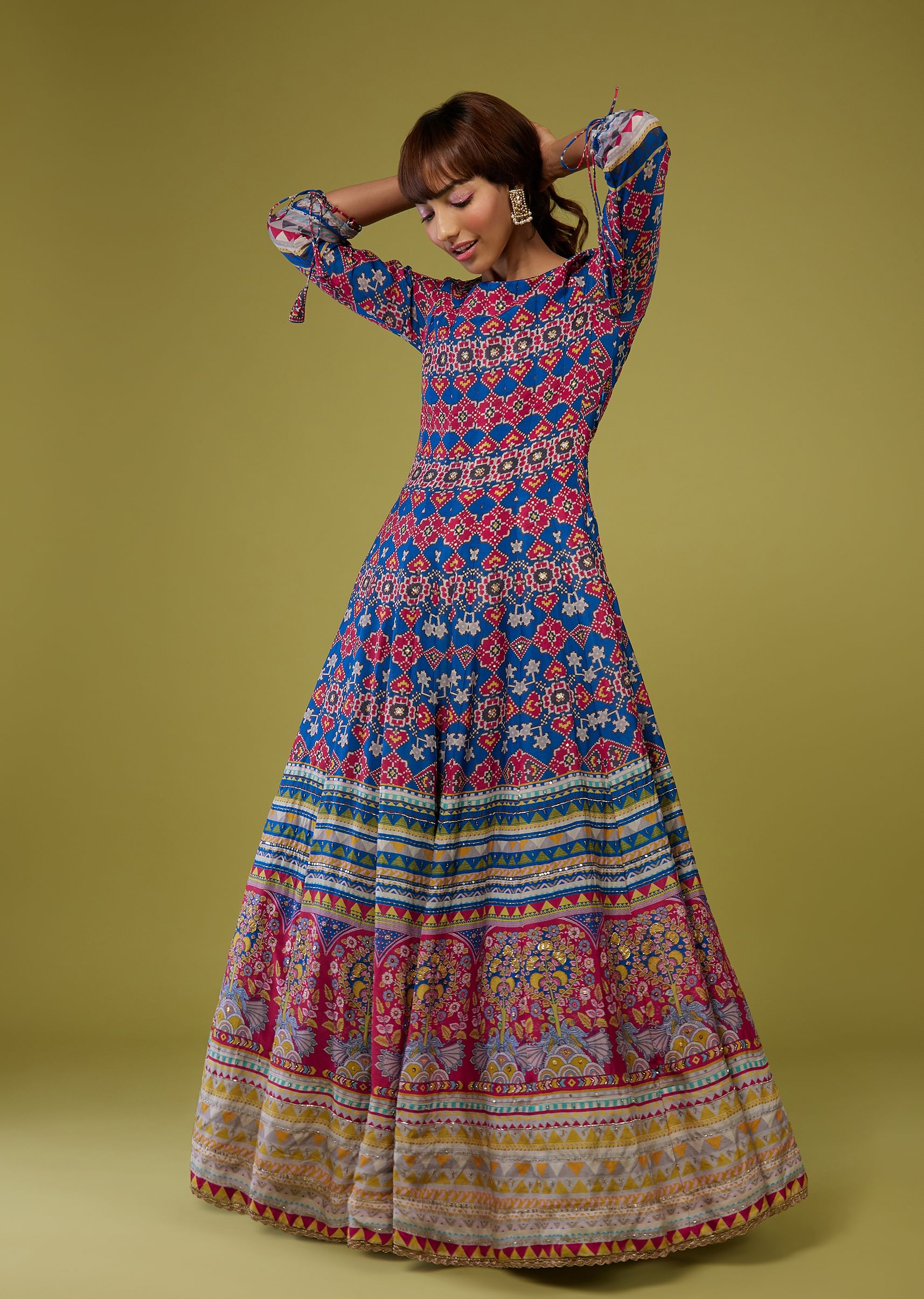 Flared anarkali kurti shop