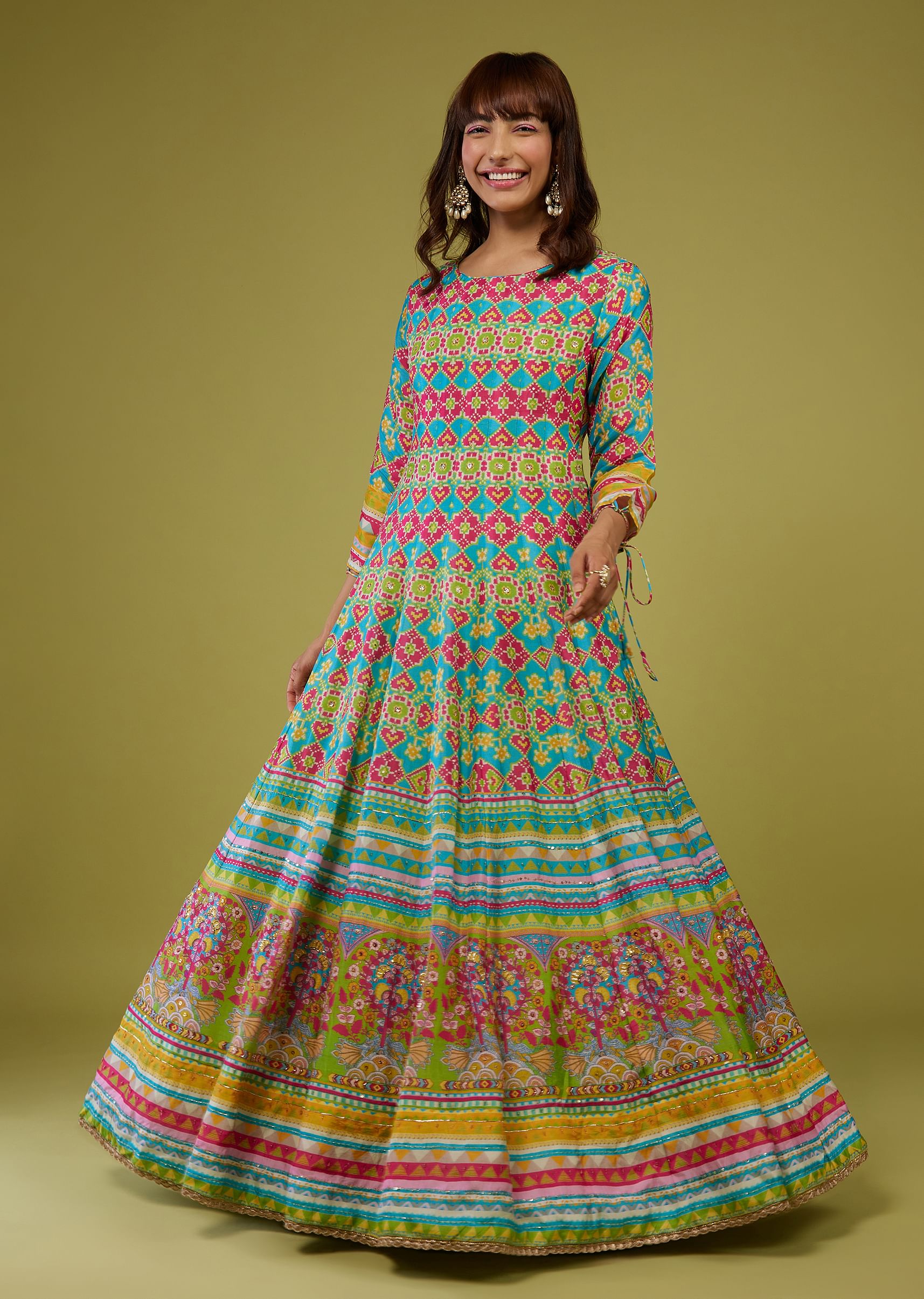 Buy anarkali kurti discount