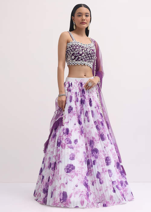 Handmade A line skirt in Blue 2367# Handmade A line skirt in Blue 2367#