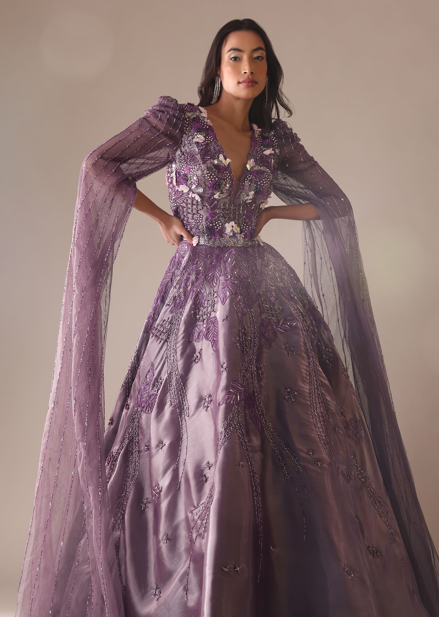 Fancy purple dress hotsell