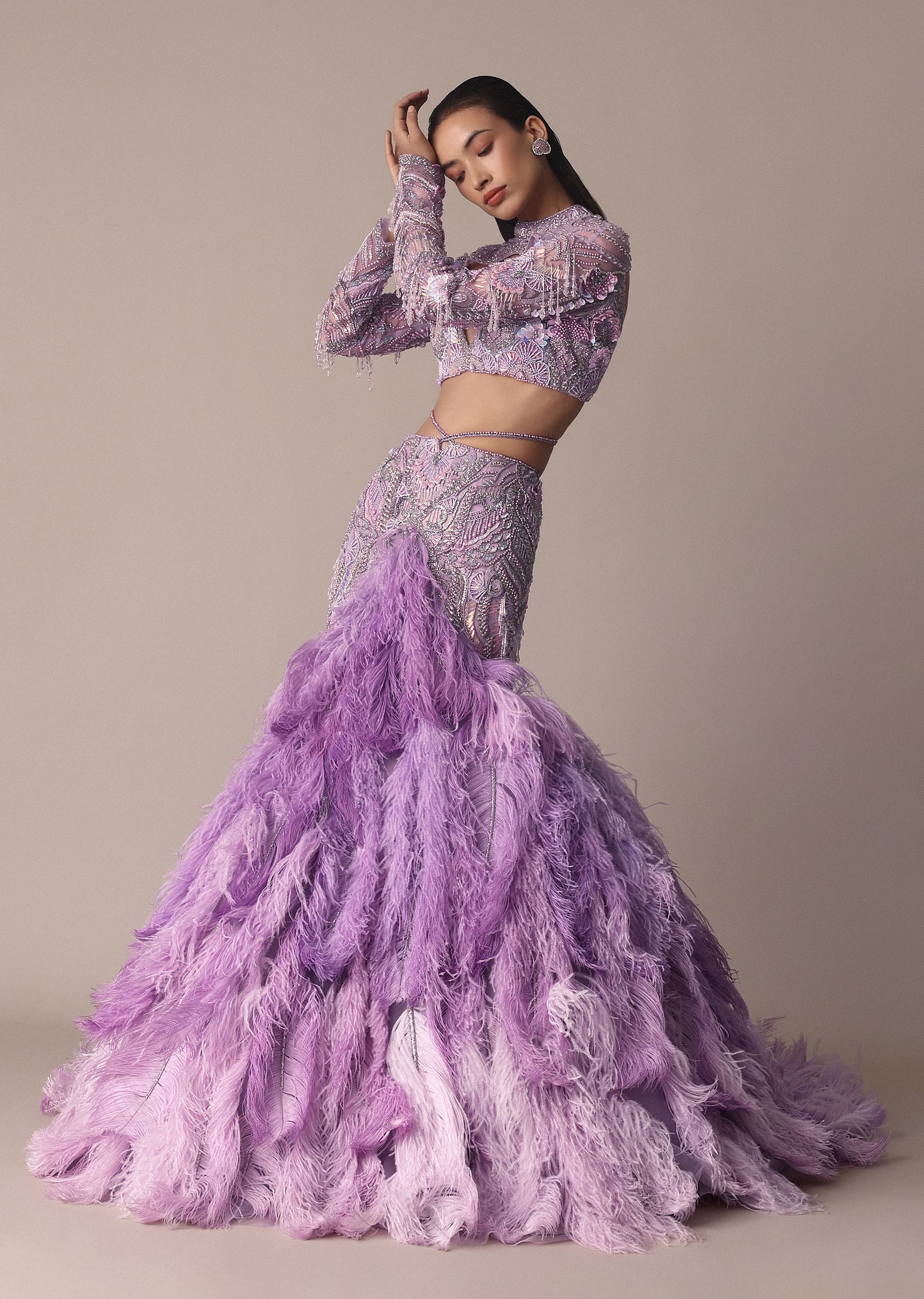 Feather skirt 3d deals