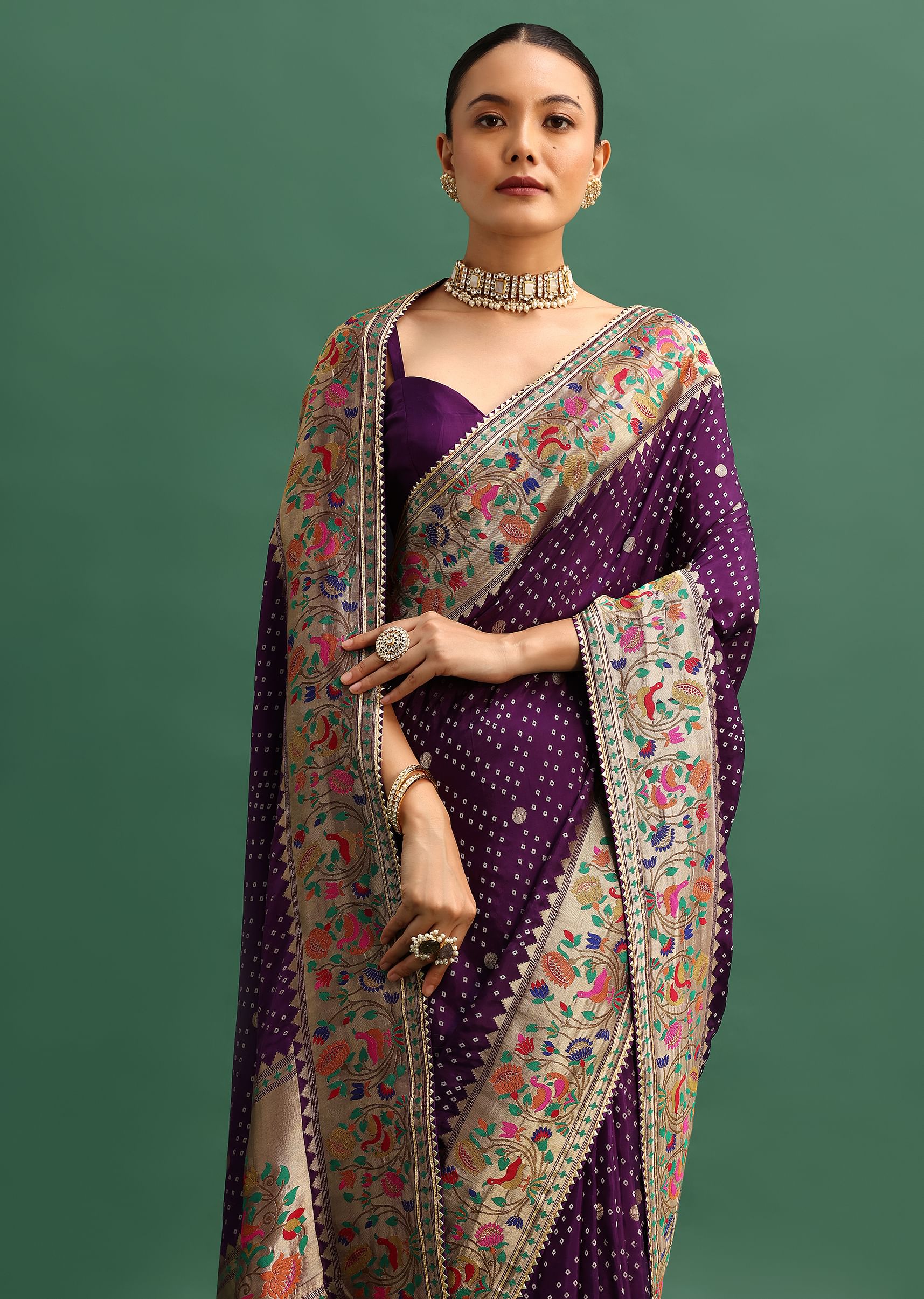 Bandhani sarees below 500 best sale