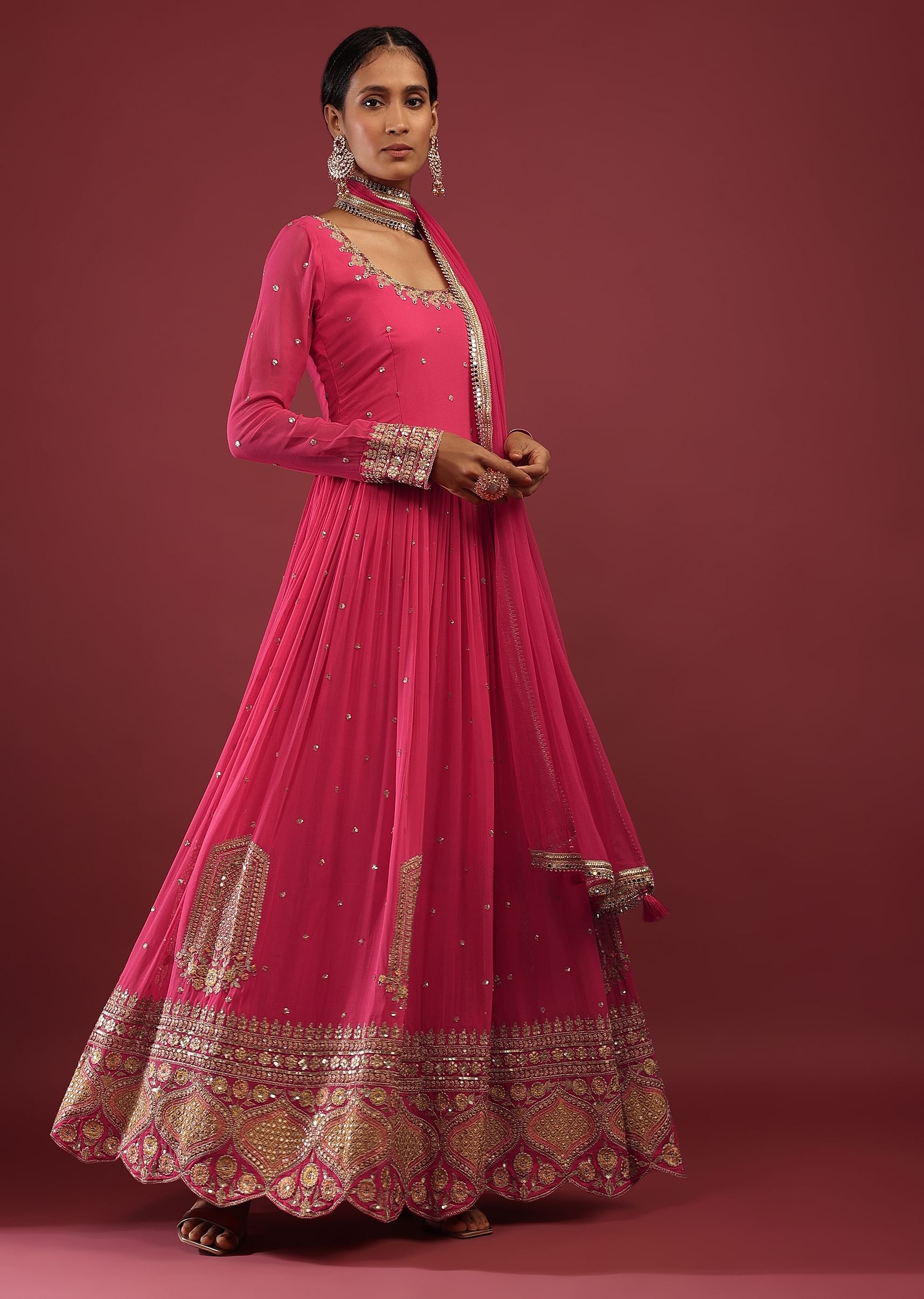 Anarkali design top