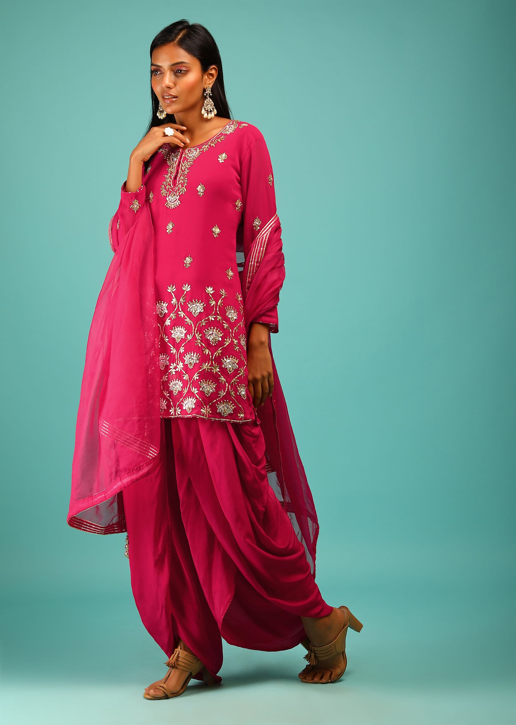 Dhoti dress discount