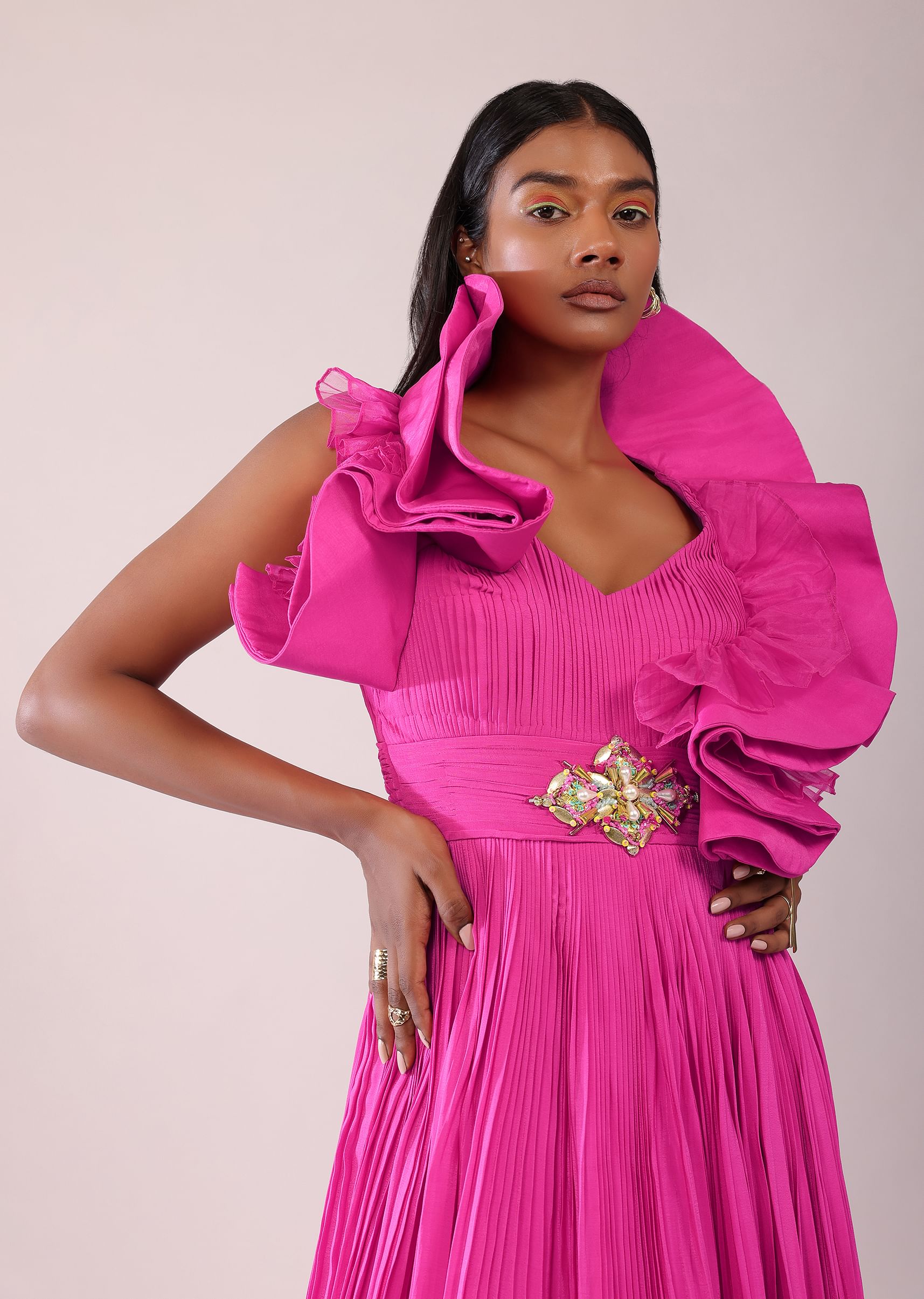 Pink indo western dress shop