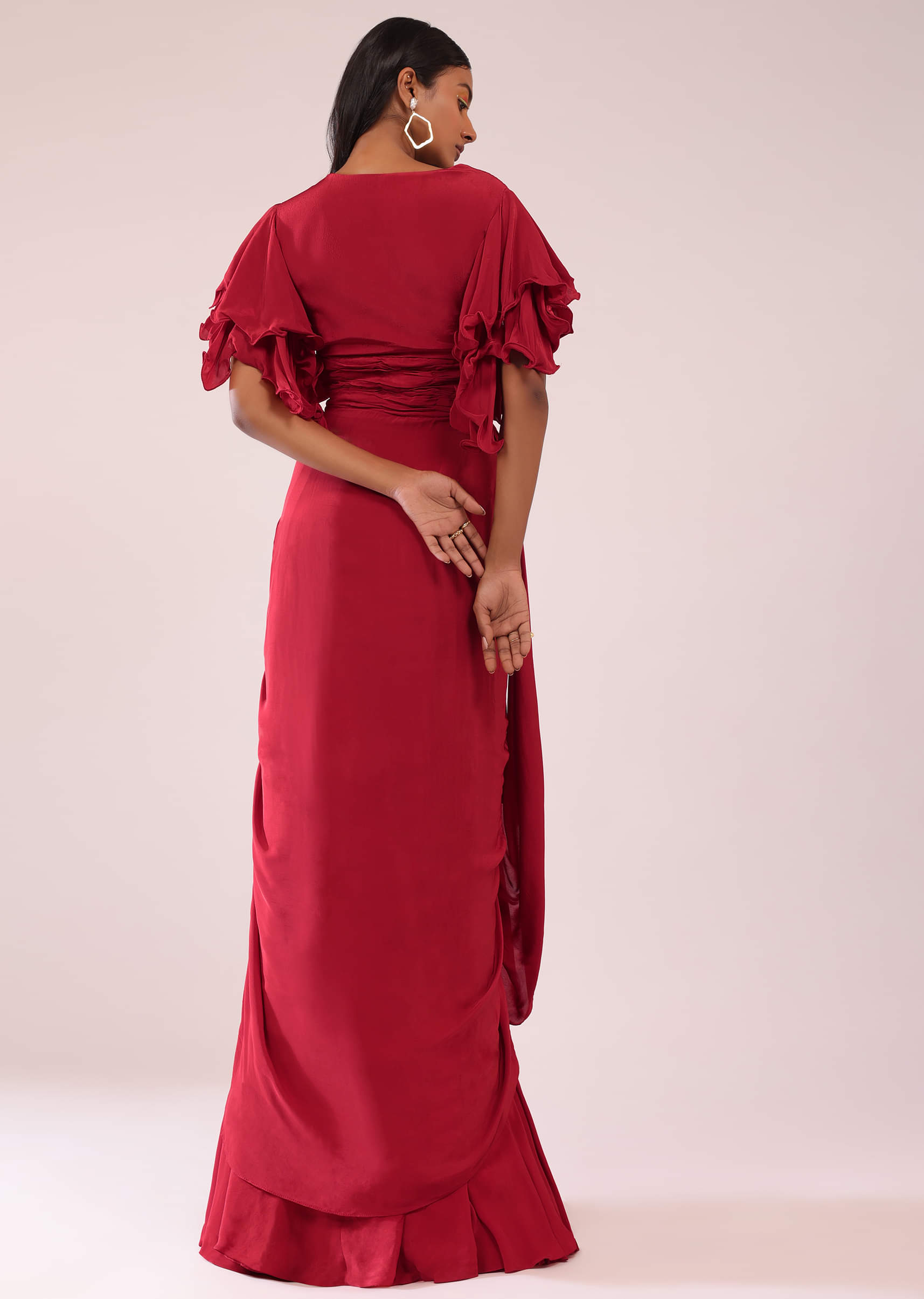 Indo western saree gowns outlet