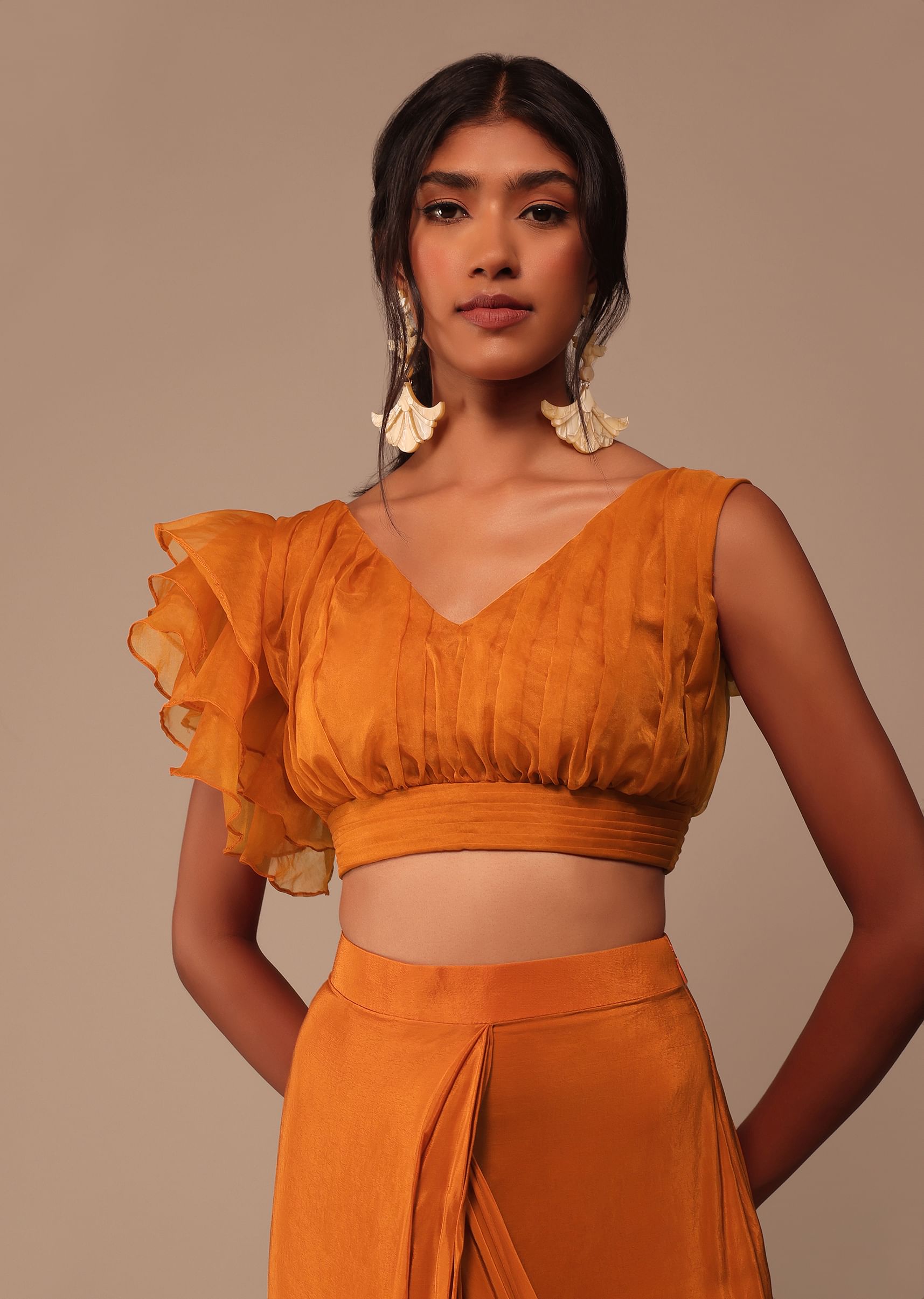 Fancy ruffle blouse 2025