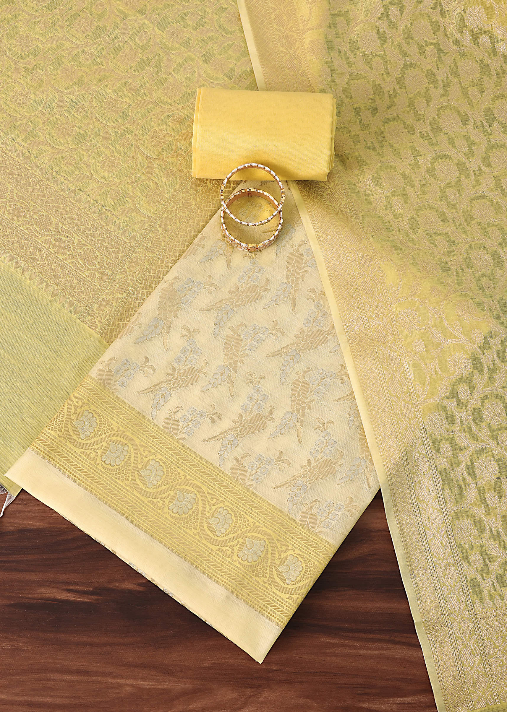 Banarasi dress materials outlet