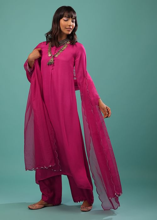 Dana Pant in Fuchsia Dana Pant in Fuchsia