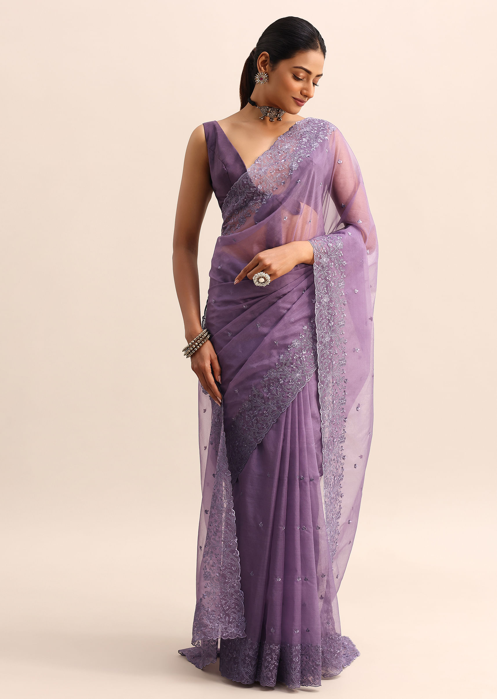 Top Organza silk sari with blouse piece, traditional saree for woman, sarees by SHAON CREATION ,free shipping