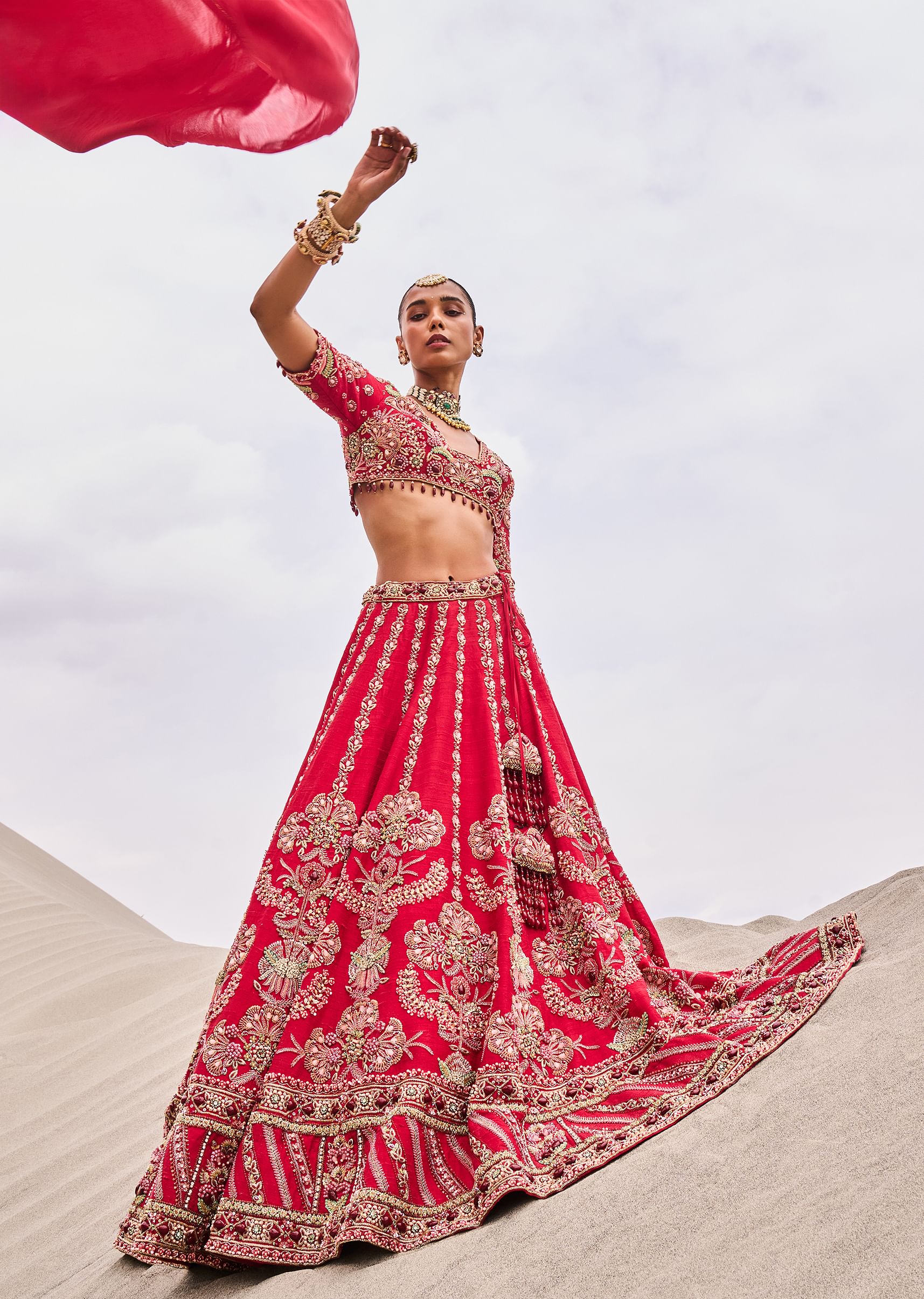 Bridal Wedding Lehenga Buy Embroidered Bridal Lehengas Online KALKI Fashion Global