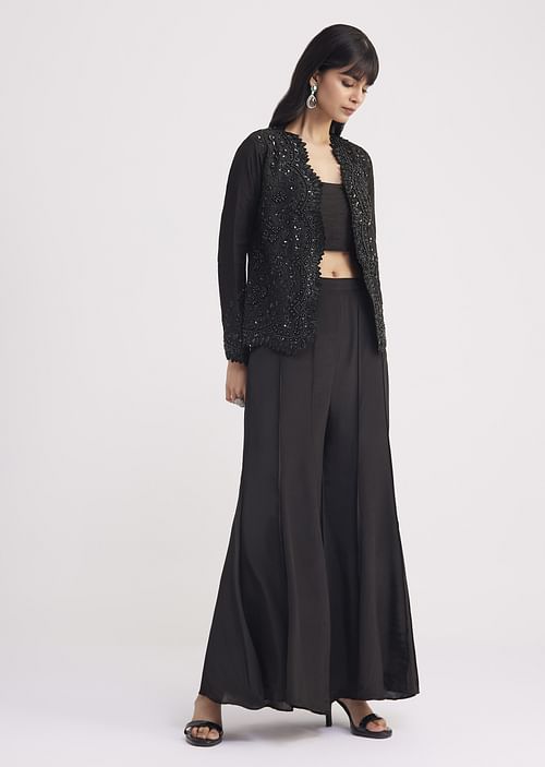 Party Solid Sequins O Neck One Step Skirt Dresses