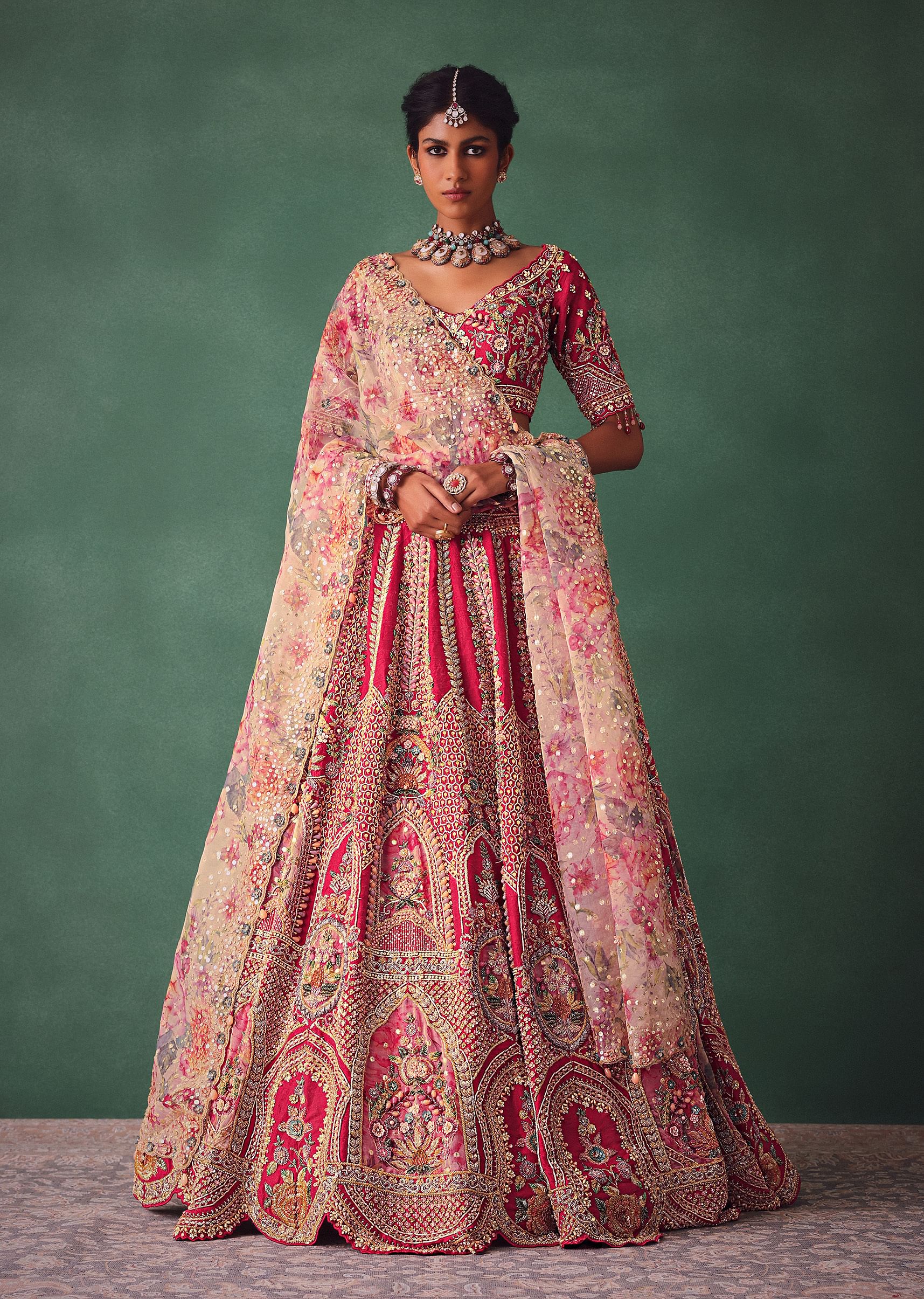 Day wedding lehenga sale