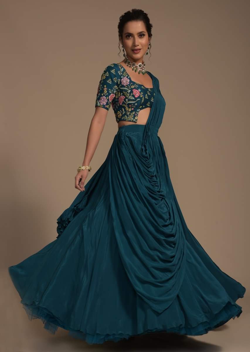 Full flared lehenga online top