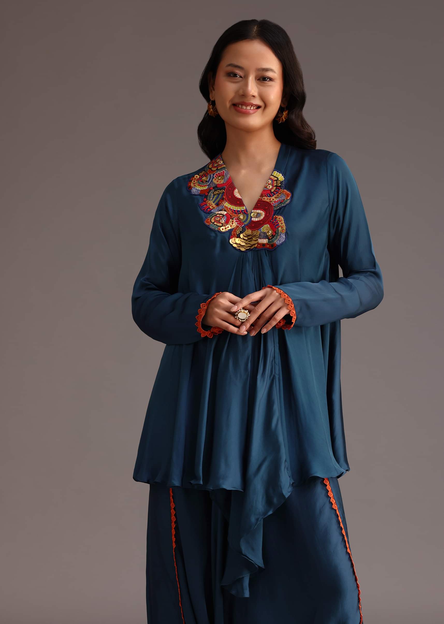 Dhoti style kurti dress deals
