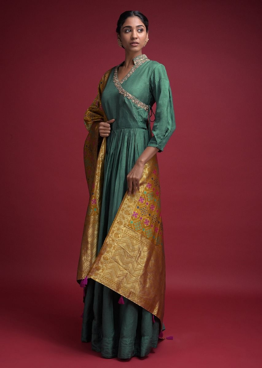 Angrakha style suits hotsell