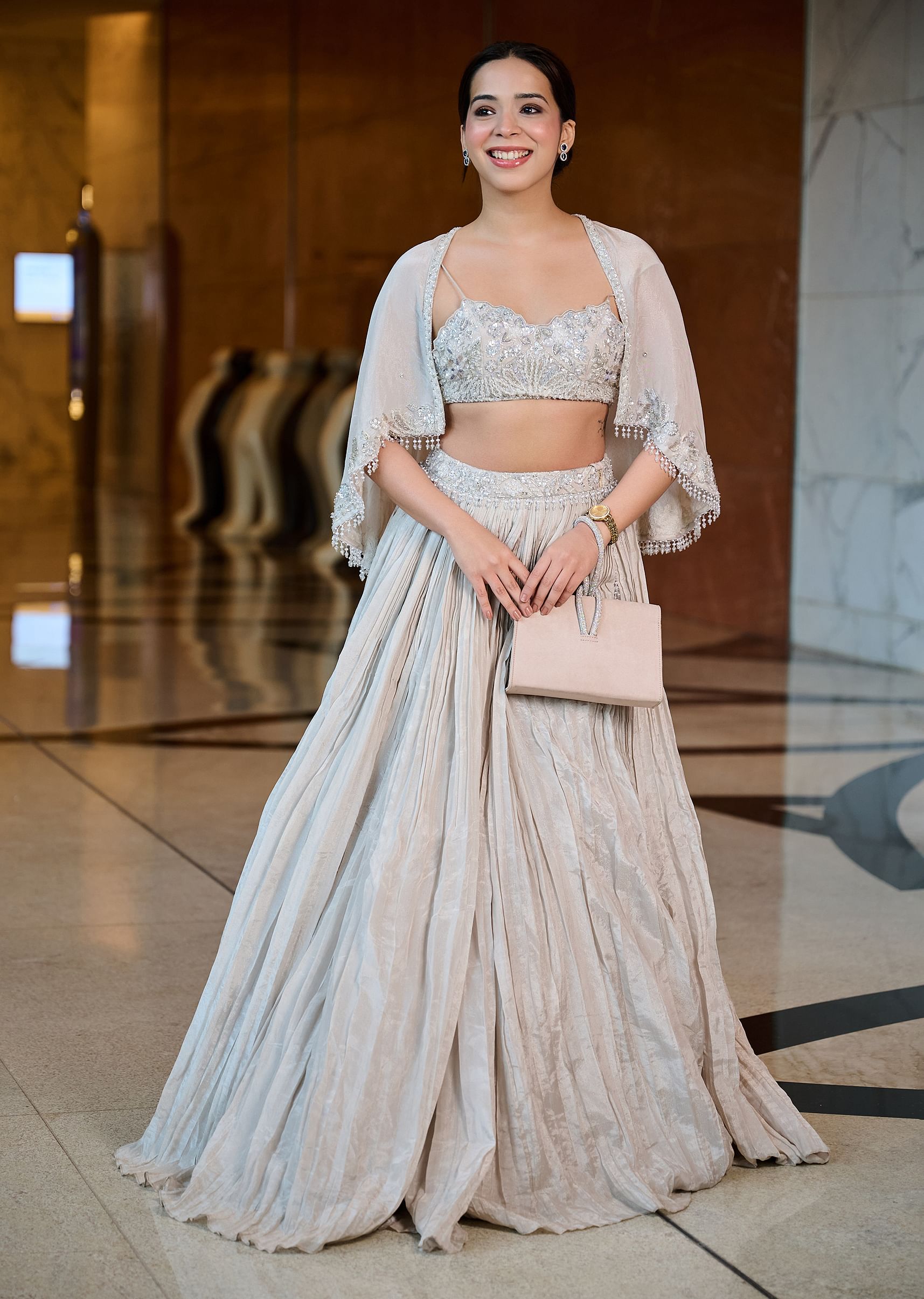 Spaghetti blouse lehenga deals