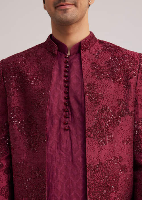 Mauve Yoke Collar Collection