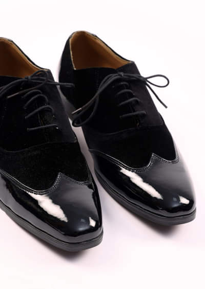 Black Velvet Jutti