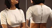 11. Close Round Neck With Back Zip