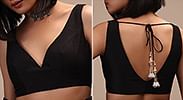 8. Curved V Neckline