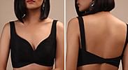 12. Plunging Leaf Shape Neckline