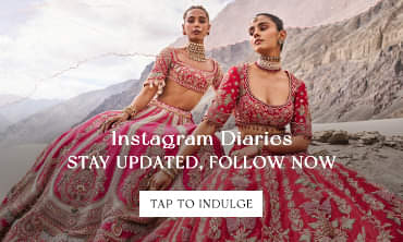 Bridal page Instagram feature by KALKI Fashion