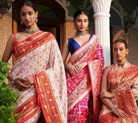  Weaving techniques blog image for KALKI Fashion